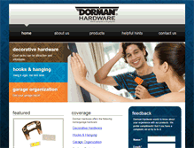 Tablet Screenshot of dormanhardware.com